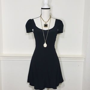 Reformation Dress Black XS